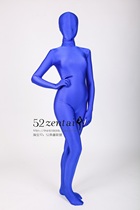 Royal blue sexy zentai one-piece tights new zentai all-inclusive tights cosplay wear