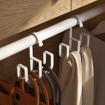 Hanging scarf artifact multifunctional adhesive hook coat rack household belt bag storage Nordic hanging Tie Rack