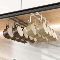 Cup storage rack Household water cup upside down hanger coffee cup tea cup hanging cup holder upside down mug holder