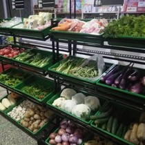 Vegetable shelves fruit shops supermarkets commercial display racks creative multi-layer fruit shelves fruit and vegetable racks vegetables