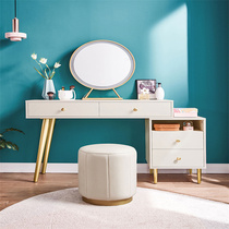 Lins wood industry Nordic light luxury dressing table storage cabinet one modern Net red ins small bedroom makeup table JF2C