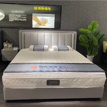 (Live exclusive goods)-Hyatt BMW-fashion technology cloth bed frame 2041 bed frame latex mattress