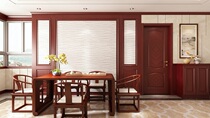 Mengtian Wooden Door Jian European Modern Style Interior Door Water Paint Wooden Door M51-4Z