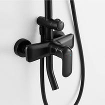Faensa big top spray rain shower black New World F2M9043MB