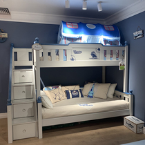 Star Meishu all solid wood nautical style single bed RHA-1013HL-YZ