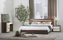 Longza Furniture Private Nordic Panel Furniture Senna Double Bed