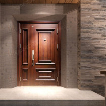 Mortiro doors high-end security doors VDL-015 -2 Barbados maple wood 2050 * 1180