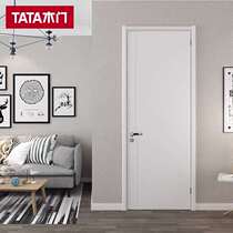 TATA wooden door bedroom door indoor living room study set door paint-free household silent door sound insulation and environmental protection @ 061