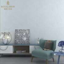 Yuxiu soft plain wall cloth modern simple living room background bedroom wallpaper wallpaper