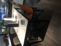 Simperiroland Fashion A Table Four Chairs Casual Atmospheric Table Solid Wood Frame