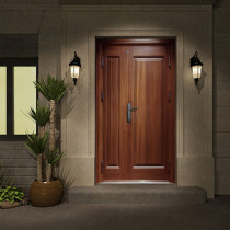 Mortal security door VDL-072 Brazilian jade core wood 2050 * 950 can be customized according to feng shui size