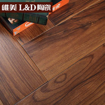 Royal rare wood wall tile floor tile gold birch wood grain tile LS9012
