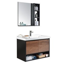  Huida bathroom modern minimalist combination washbasin pool washbasin mediterranean bathroom cabinet HDFL079A-B8