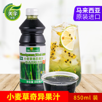Fulian Concentrated Wheat Grass Juice Beverage 850ml Imported Wheat Grass Strange Juice Concentrated Milk Tea Shop