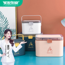 Medicine box Family Childrens Medical box full set of drug storage box small medical box emergency large medicine box household