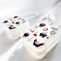 omatl original illustrations translucent frosted silicone block headphones for three generations airpodspro protective sleeves