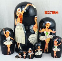 10-story Russian ten-layer ballet princess and prince boutique black girl creative gift