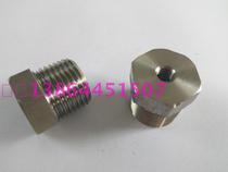 Stainless steel fusible plug factory direct special NPT1 4 3 8 1 2 3 4 custom easy melt plug corrosion resistance
