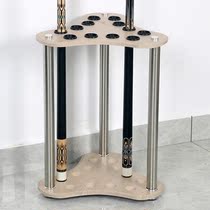 billiard table pole holder storage rack cabinet type storage rack pole holder sub-club cabinet American bracket burgundy