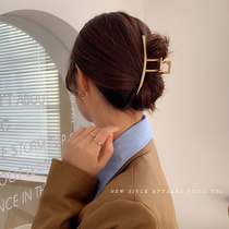 Clip fixed hair headwear metal grab hairclip back of the head large grab clip shark clip