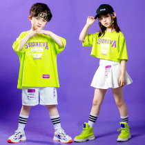 Street Dance Suit Boys Summer Games Girls Jazz Dance Suit Children Perform Early Childhood Girls Dance Play Out