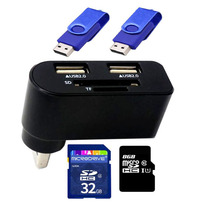 Car usb splitter wireless car one drag two three conversion head computer hub car charging interface extender