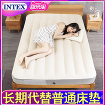 INTEX Inflatable mattress home double air bed floor convenience lunch bed outdoor camping folding bed
