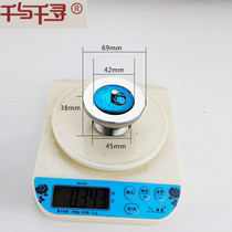 Stainless steel bathtub water drain bathtub stopper bath tub rubber plug bathtub drain accessories bathtub plug head