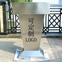 Outdoor property reception desk Reception desk Registration desk Restaurant Hotel consulting desk Lecture table Stainless steel podium