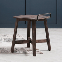 Nordic expression NORHOR Chote series meditator Ash solid wood suspended dining chair seat Shoe stool K