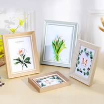 Photo frame European style table 7 inch 5 6 8 10 a4 inch photo photo album frame hanging wall picture frame plus wash photo