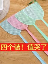 Fly swatter plastic shoot does not suck artifact hit fly swatter black fly shoot mosquito killing shoot household large thickened fly shoot