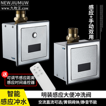 Min Fitting Concealed stool Toilet Flush Toilet Flushing toilet Toilet Squatting full automatic flushing valve accessories