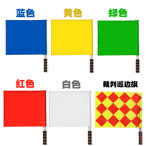  Traffic red and green command flag railway signal flag track and field flag red and white hand flag side cutting flag