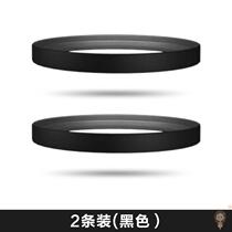 Running head wearing sweat-absorbing headband male sports fitness headgear female running sweat belt headscarf anti-skid hair belt