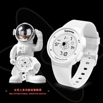 Astronaut Watch Womens Junior High School High School Students Trend Teens Junior High School Men Sports Intelligent Children Electronic Alarm Clock