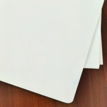 Free mail 400g rectangular double-sided white cardboard shirt lining clothing packaging lining plate round corner folding cardboard