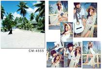 2022 wedding theme spray painting Korean background cloth photo studio photography background photo beach landscape CM-4555