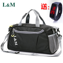 Dry and wet separation swimming bag womens travel bag mens swimsuit storage bag large-capacity waterproof fitness bag portable shoulder bag