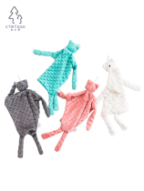 Bean Suede Little Bear Appeasement Towel Baby Pacify Doll Baby Soothes Toys Ins Cross Border Pacification Handkerchief