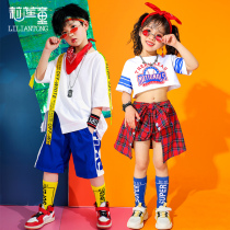 61 Children Act Out of the Primary School Students Games cheerleader Costume Boys Street Dance Hip Hop Suit Girl Tide Clothing