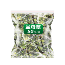 Triangle package motherwort deep mountain baked white flower motherwort tea female aunt conditioning herbal tea