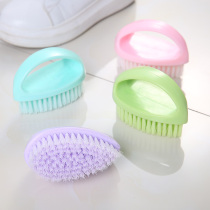  Dazzling egg-shaped cleaning brush Clothing brush laundry brush Shoe brush Cleaning utensils multi-function soft hair brush small plate brush