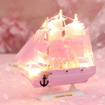 Cute girl heart sailing star light model creative decoration room decoration Send classmate best friend birthday gift girl