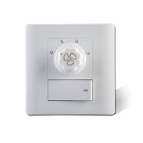 Wall fan electric fan speed control switch socket panel ceiling fan governor with light switch one open single control