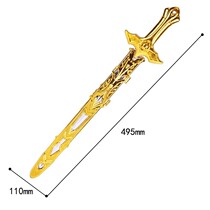 Douluo Mainland childrens toy sword sword seven-kill sword Colorful light music Plastic sword mask boy weapon