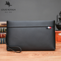 Louis Noble Mens Bag Men Envelope Handbag Handbag Handbag of hand bag Damp Large Capacity Casual Hands bag Handbag Grip Bag Clip