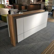 Front desk reception desk reception desk checkout desk stylish front desk simple and modern customizable front desk