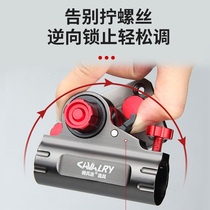 Fishing box accessories complete three-piece set thickened universal Fort stand bait tray stand lamp stand Fish Stand Umbrella Stand Double stand