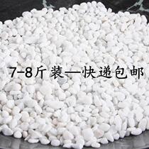 8kg ashtray white sand sand trash can put on the smoke-extinguishing stone white stone white rain stone fish tank